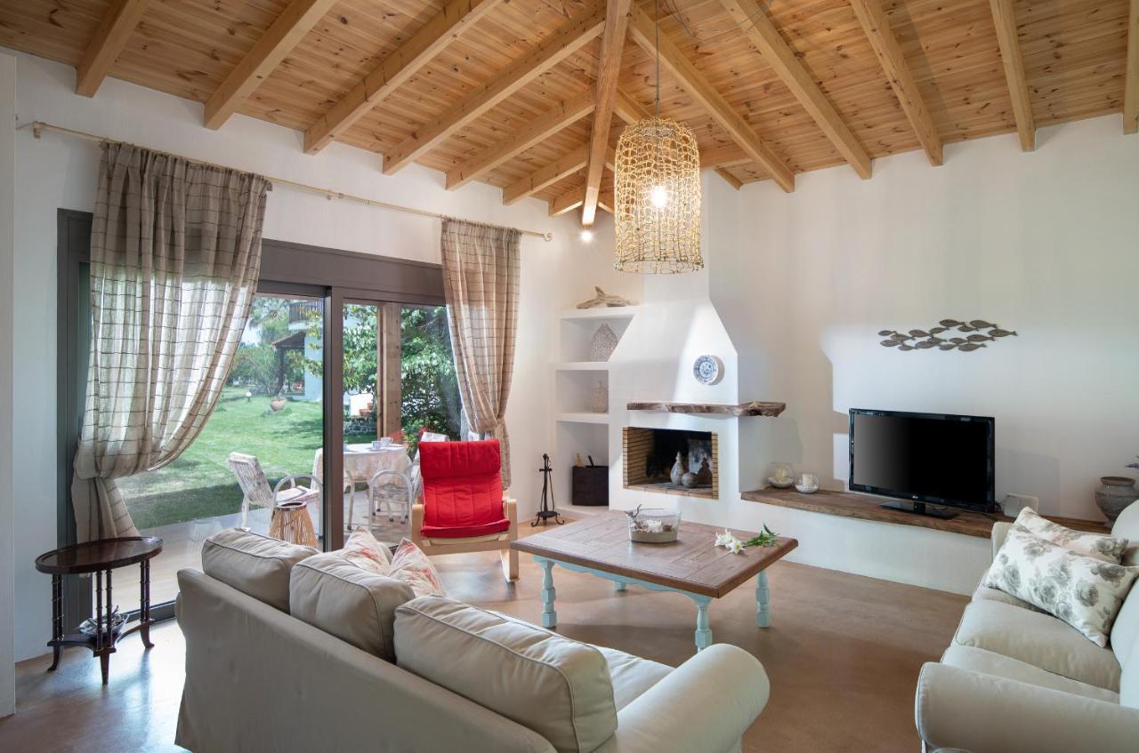 Villa Menie - Golden Fig Sykia Lodge Paralia Sikias Eksteriør bilde
