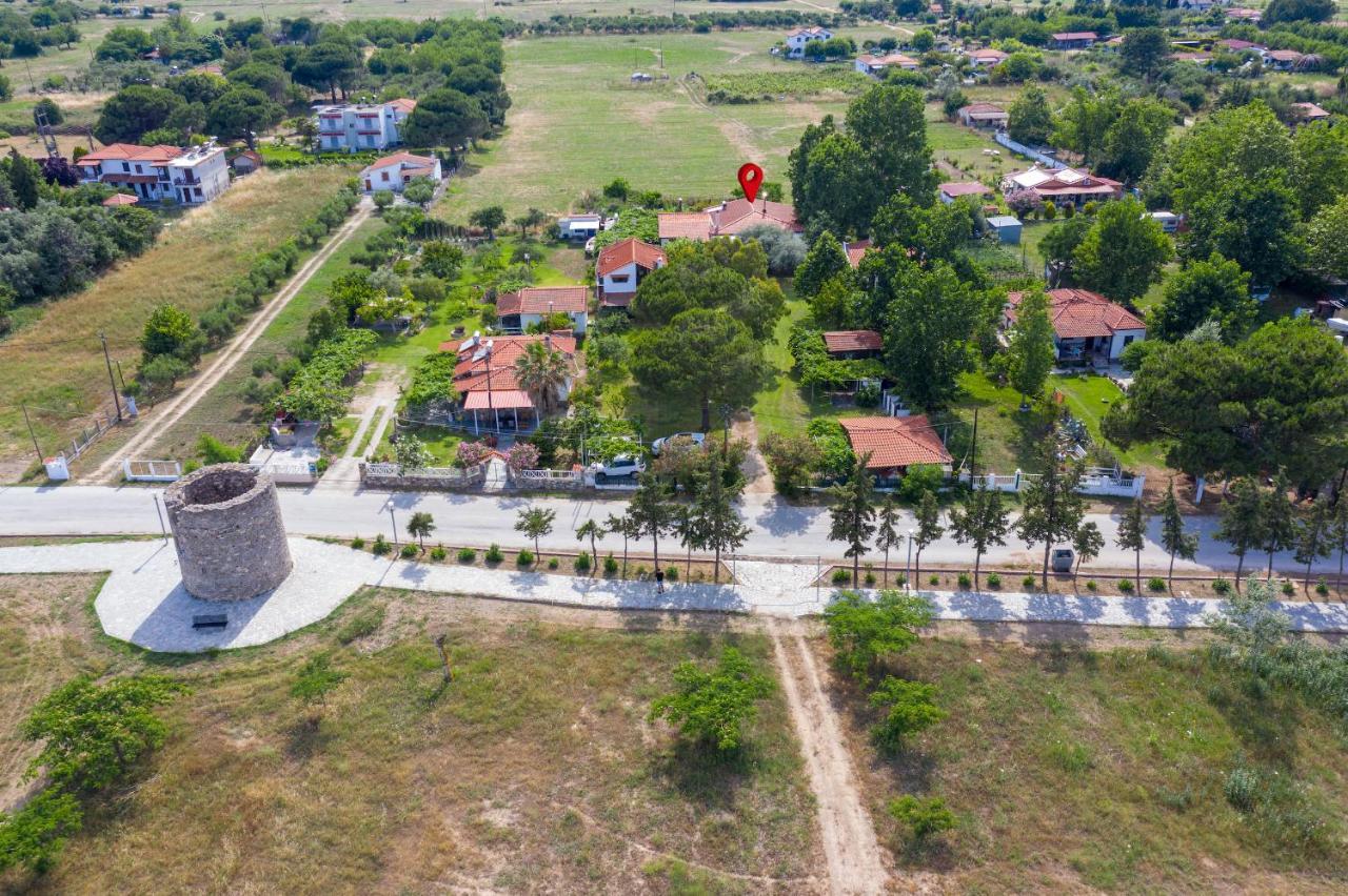 Villa Menie - Golden Fig Sykia Lodge Paralia Sikias Eksteriør bilde
